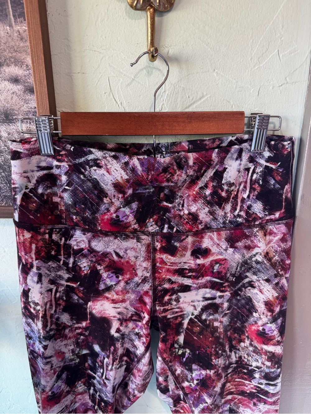 Lululemon Wunder Train High Rise Tight 25" Legging Sz 12 Urbantricity Multi - Picture 3 of 6